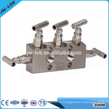 New product of Stainless Steel 6000psig 3 way manifold valves